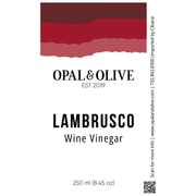 Lambrusco Wine Vinegar Dark Balsamic Penumbranh   