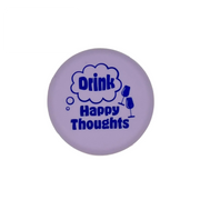 Drink Happy Thoughts Wine Cap  Capabunga   