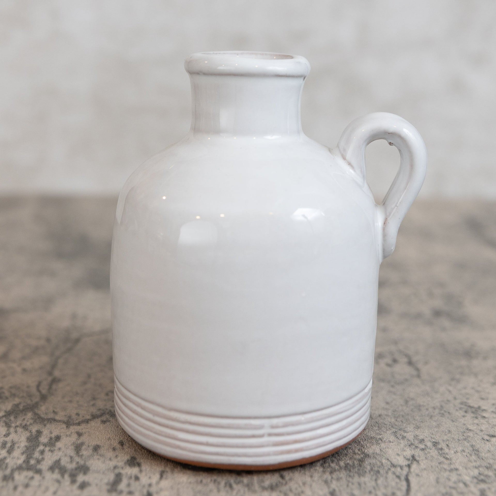 White Jug Vase  PD Home   