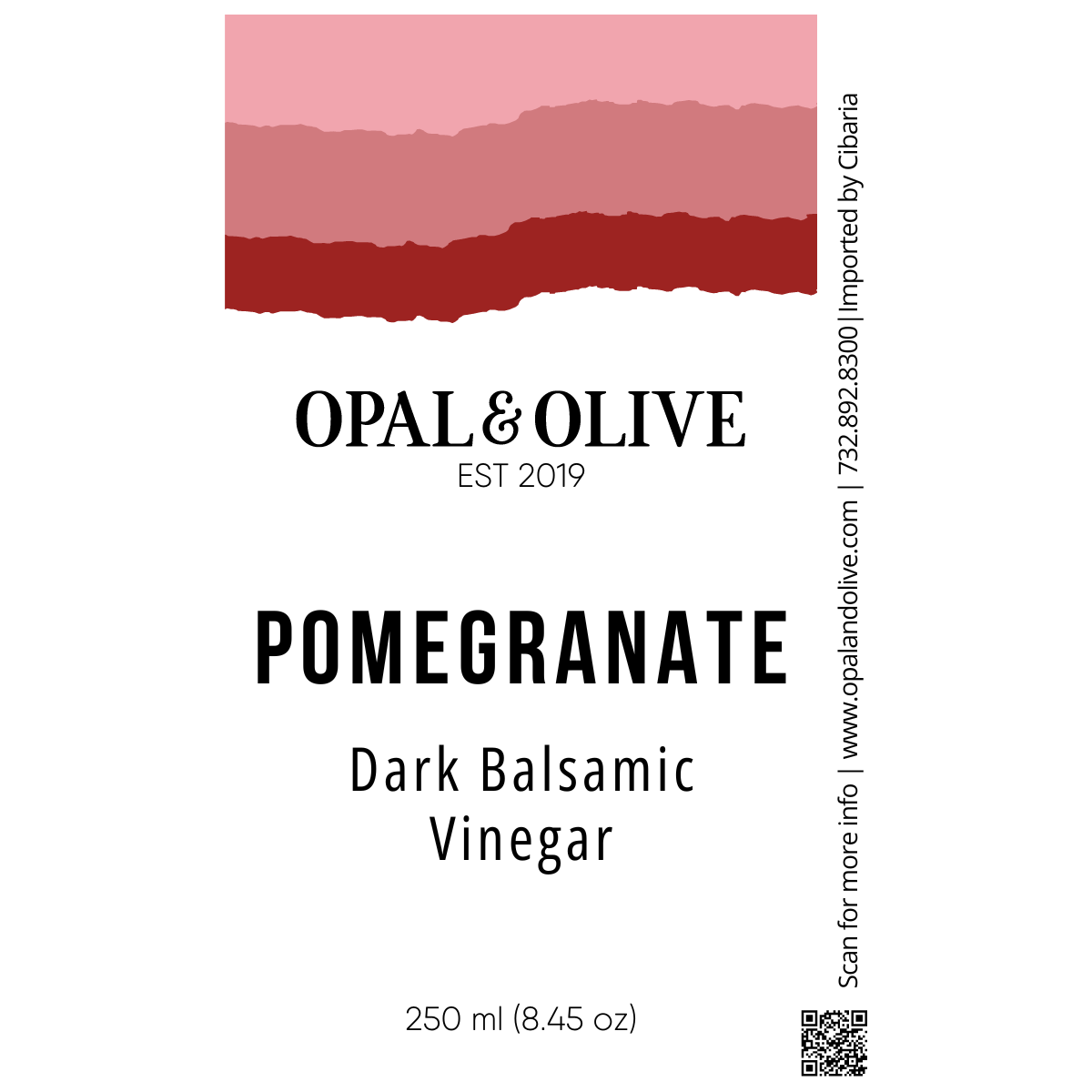 Dark Balsamic Vinegar - Pomegranate Dark Balsamic Penumbranh   