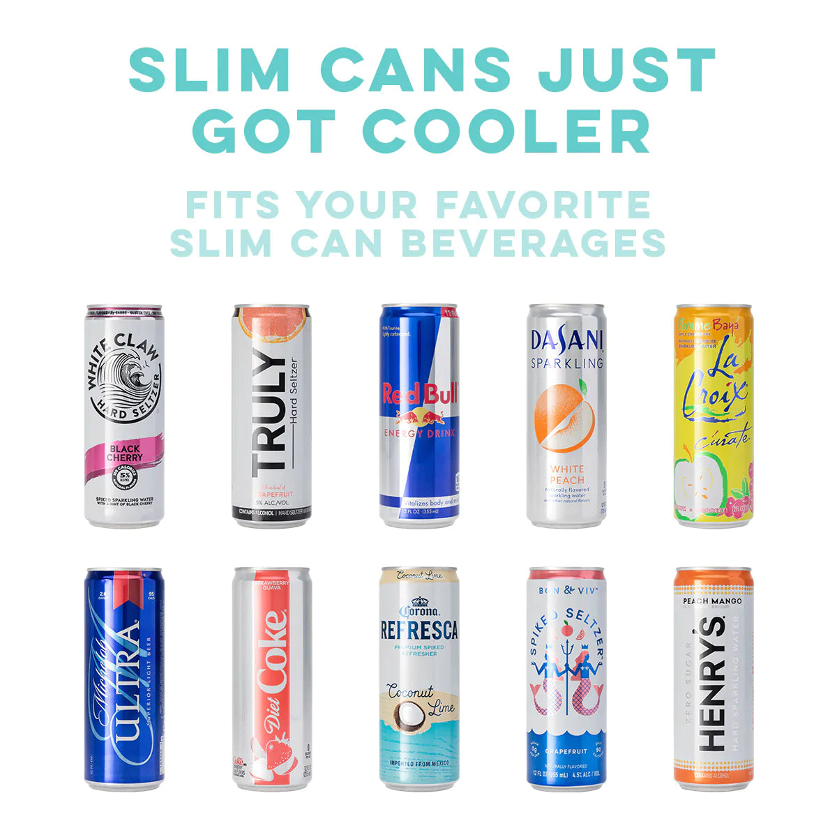 Skinny Can Cooler - Pineapple  Swig Life   