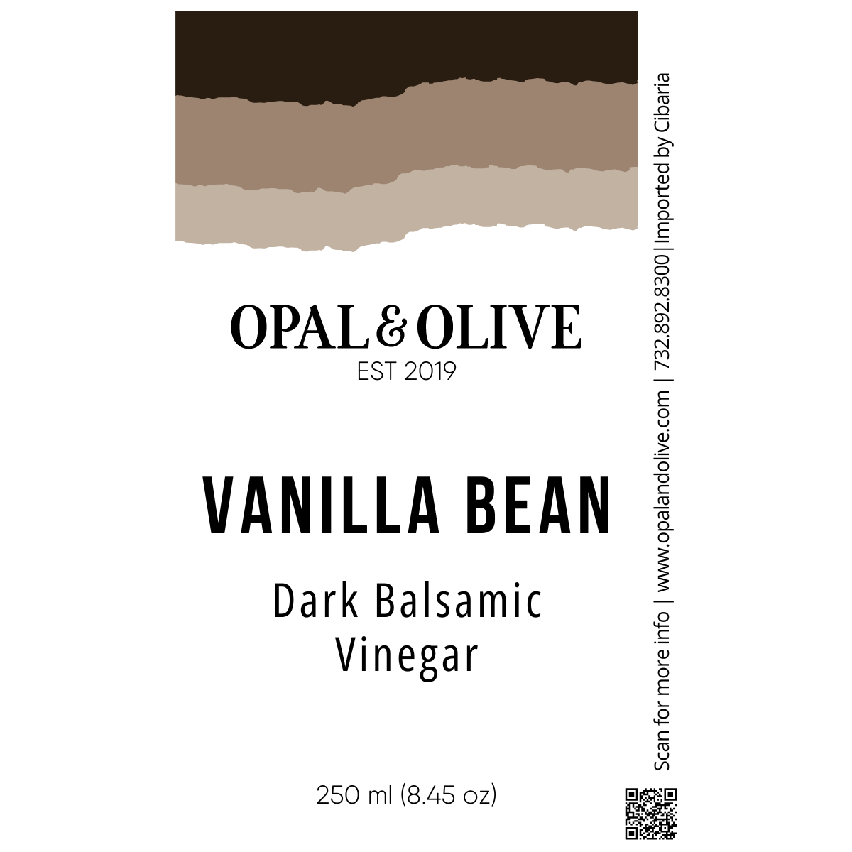 Dark Balsamic Vinegar - Vanilla Bean Dark Balsamic Penumbranh   