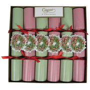 Ribbon Stripe Wreath - Christmas Cracker  Caspari   