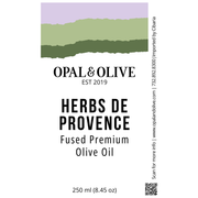 Fused Olive Oil - Herbs De Provence Flavored Olive Oil Penumbranh   