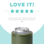 Can/Bottle Cooler - Olive  Swig Life   