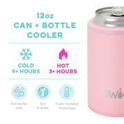 Can/Bottle Cooler - Blush  Swig Life   