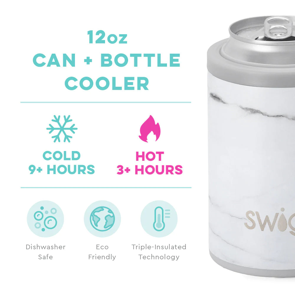 Can/Bottle Cooler - Marble  Swig Life   