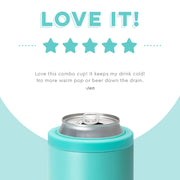 Can/Bottle Cooler - Aqua  Swig Life   