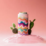 Skinny Can Cooler - Sand Art  Swig Life   