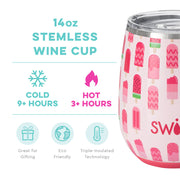 Stemless Wine Cup - 14oz - Melon Pop  Swig Life   