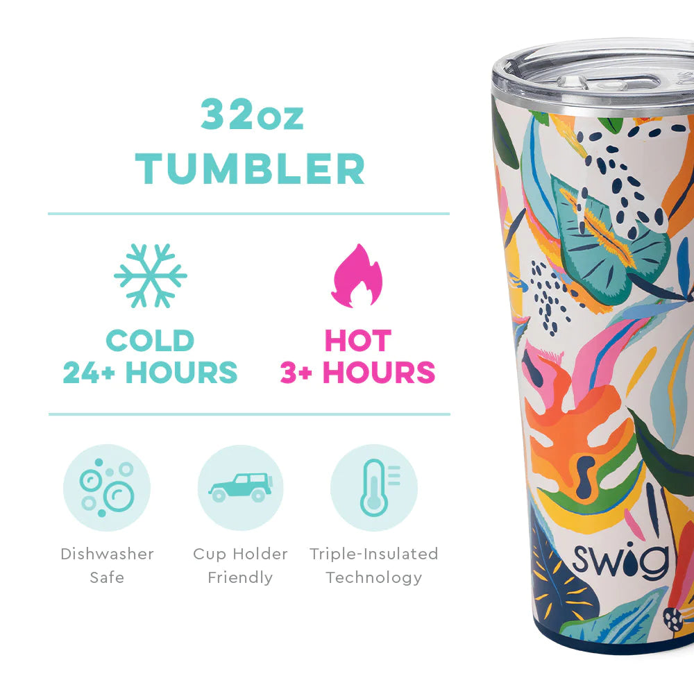 Tumbler - 32oz - Calypso  Swig Life   