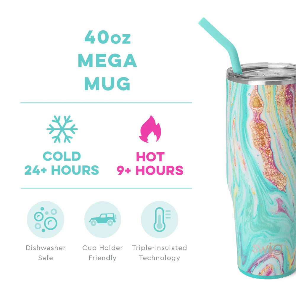 Mega Mug - 40oz - Wanderlust  Swig Life   