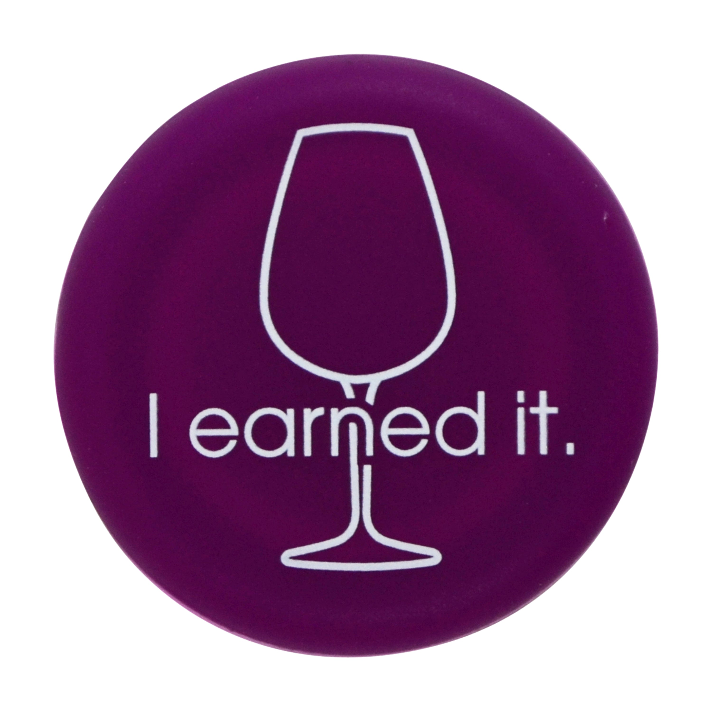 I Earned It Wine Cap - Magenta  Capabunga   