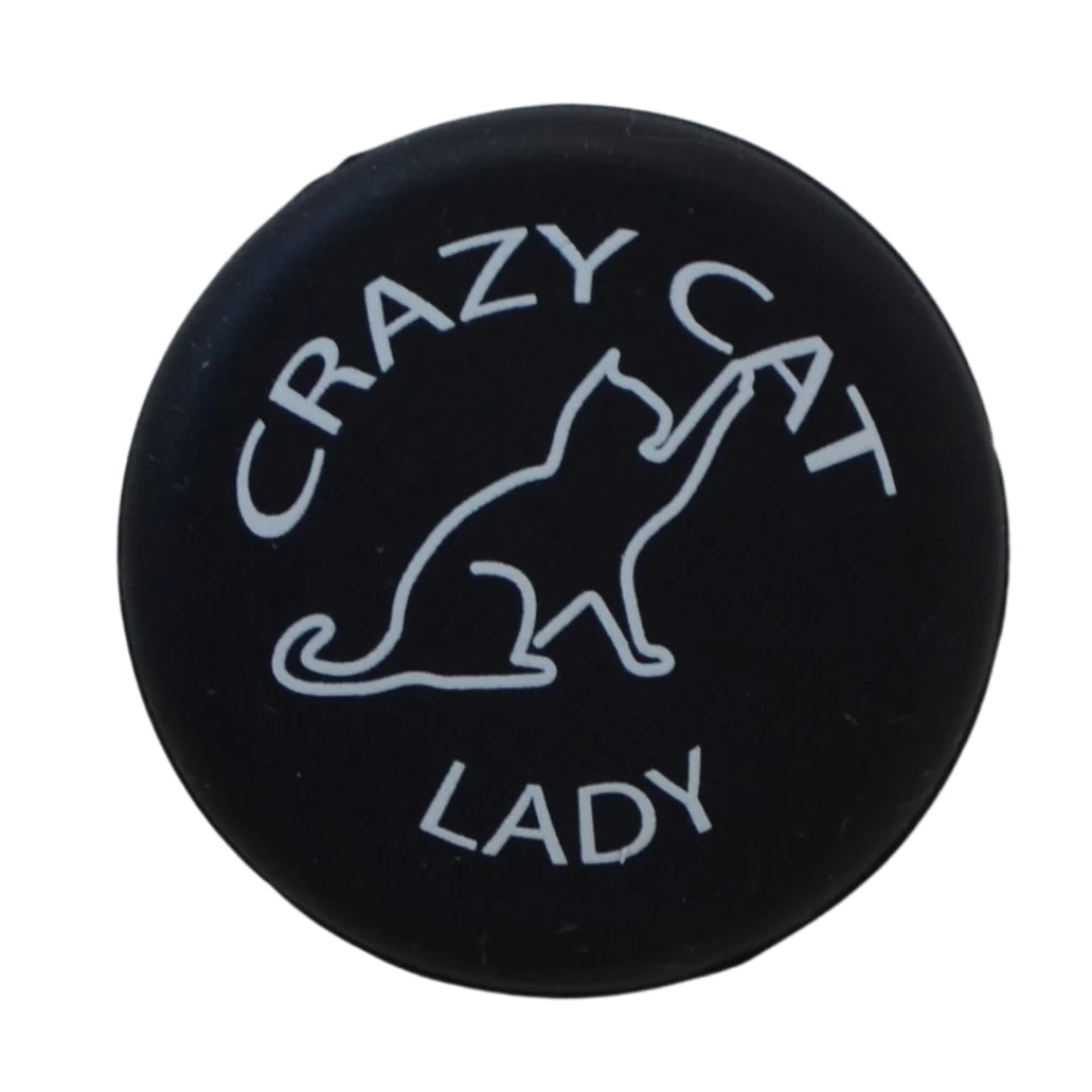 Cat Lady (Black) Wine Cap  Capabunga   