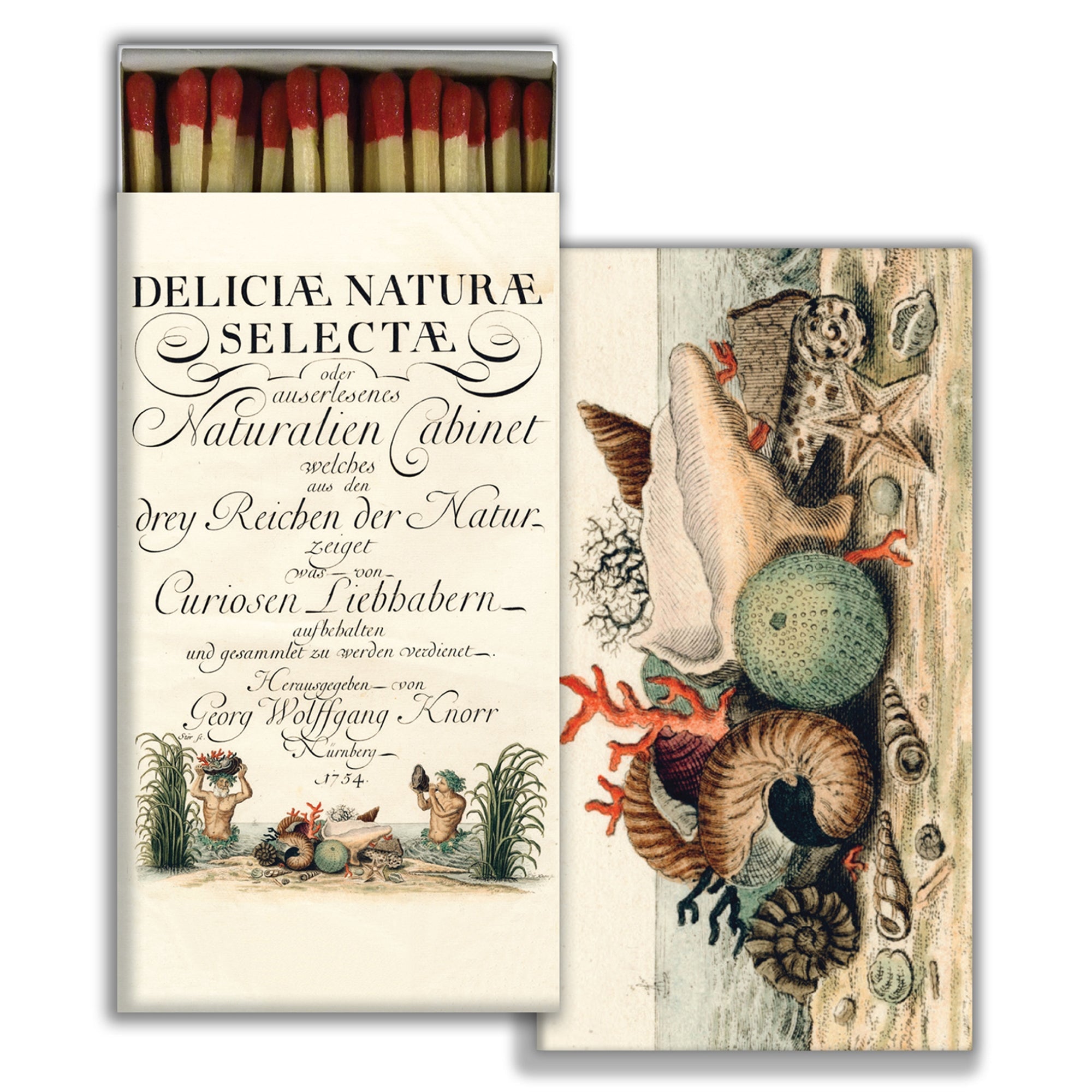 Matches - Shells 1775 - Red  HomArt   