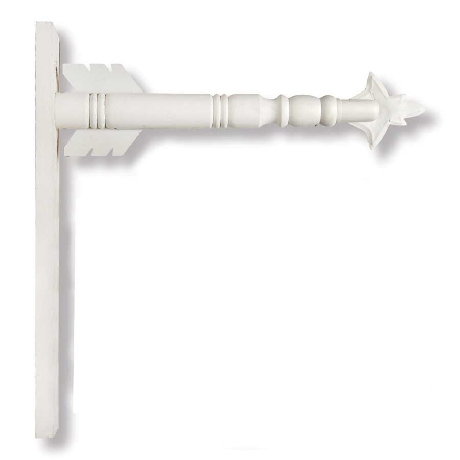 White Wood Arrow Holder Arrow K&K   