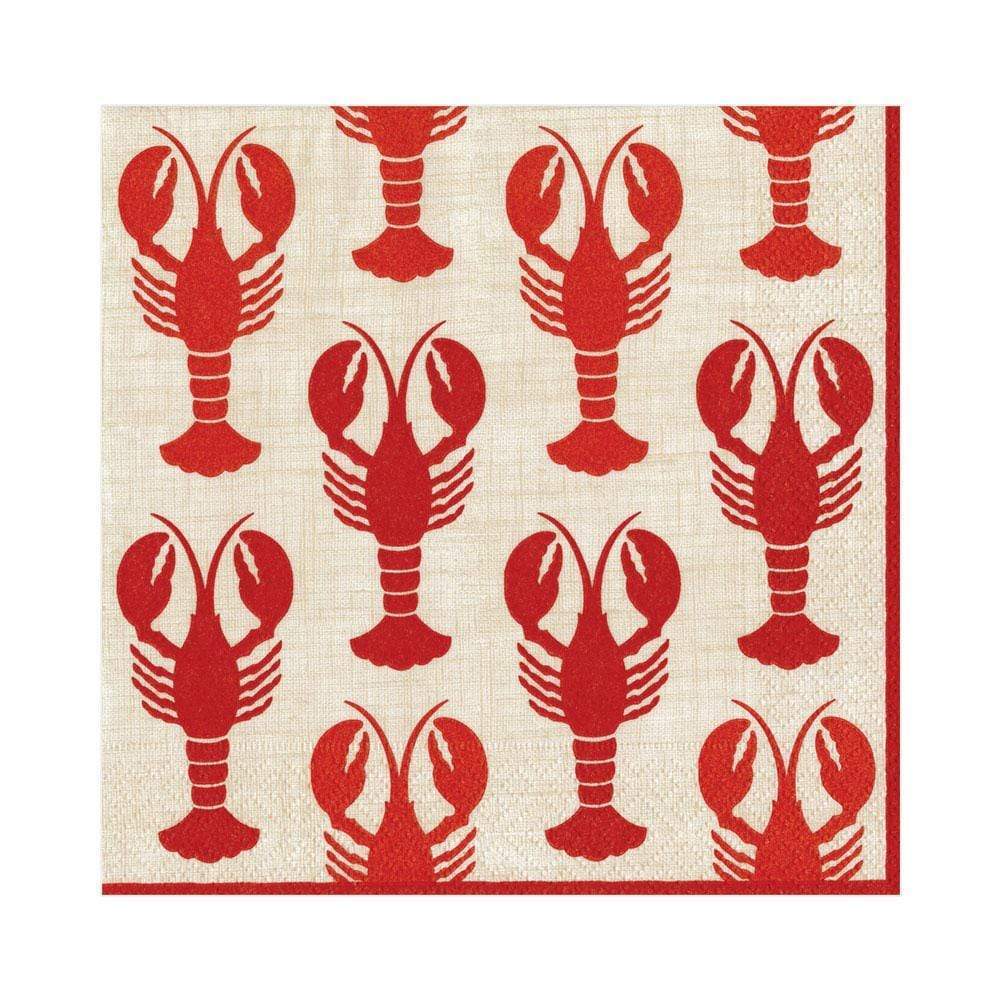 Luncheon Napkin - Lobsters  Caspari   