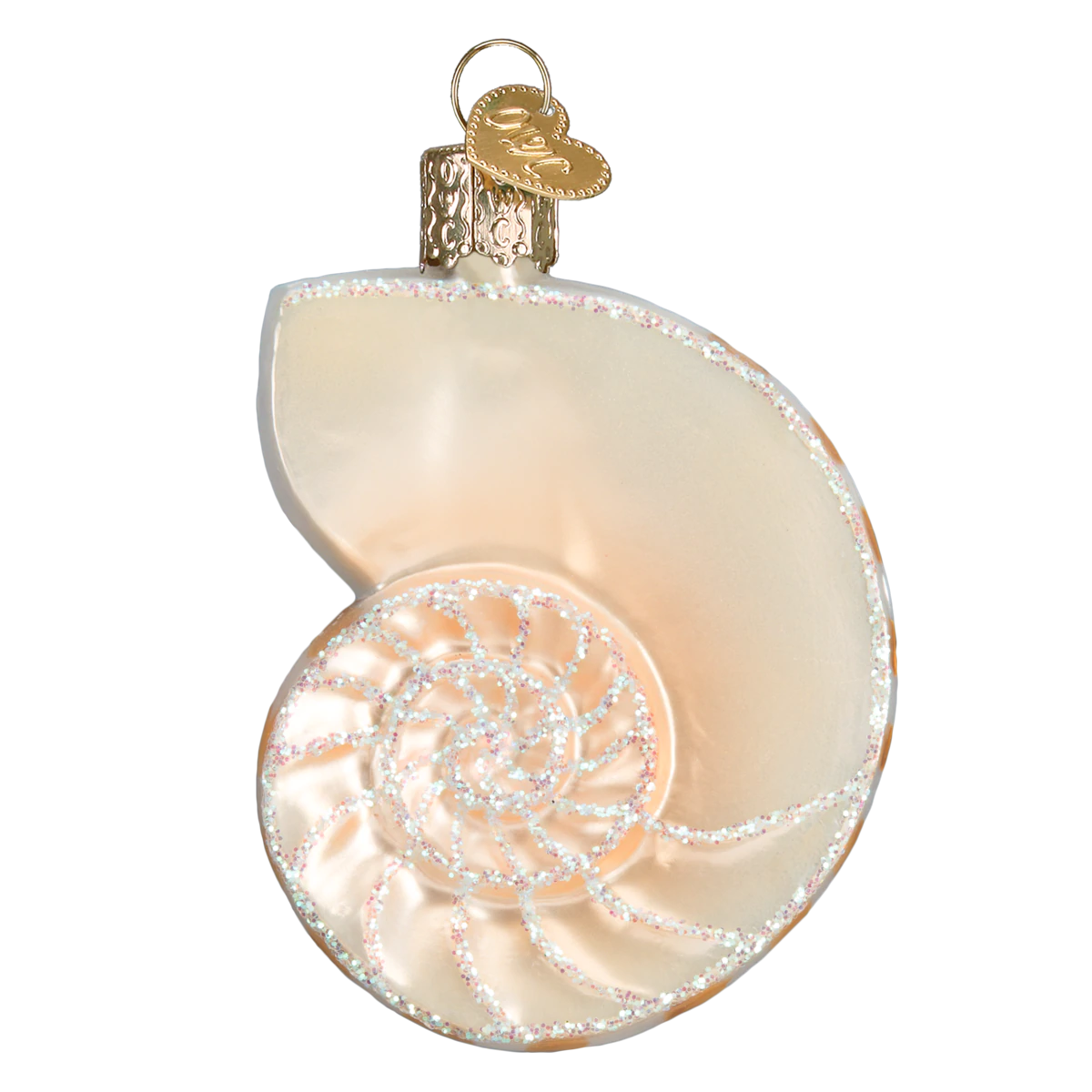 Nautilus Shell Ornament  Old World Christmas   