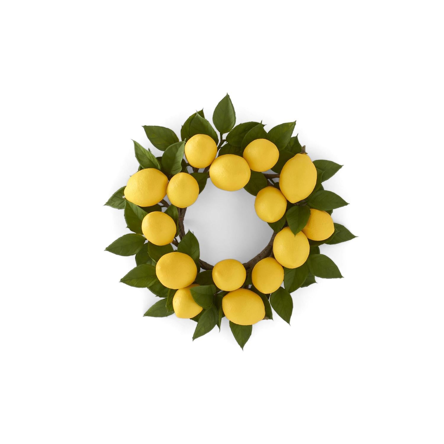 Lemon & Foliage Candle Ring  K&K   