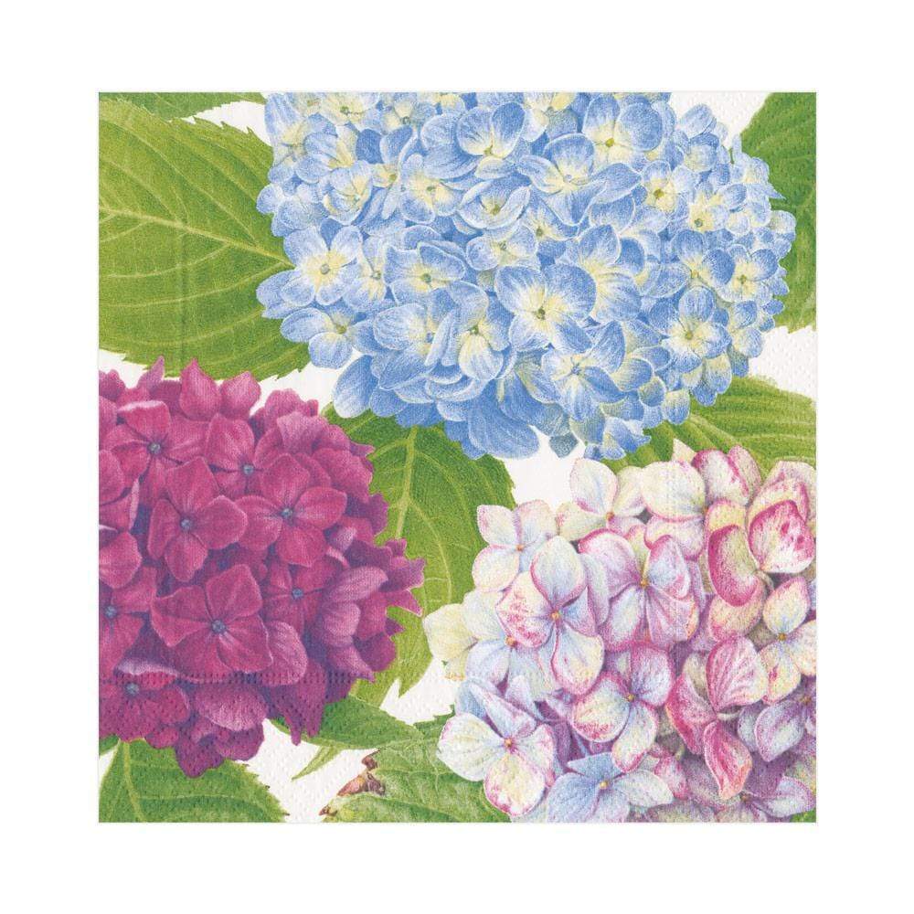 Luncheon Napkin - Hydrangea Garden Blue