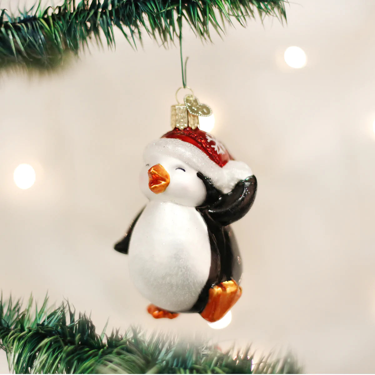 Dancing Penguin Ornament  Old World Christmas   