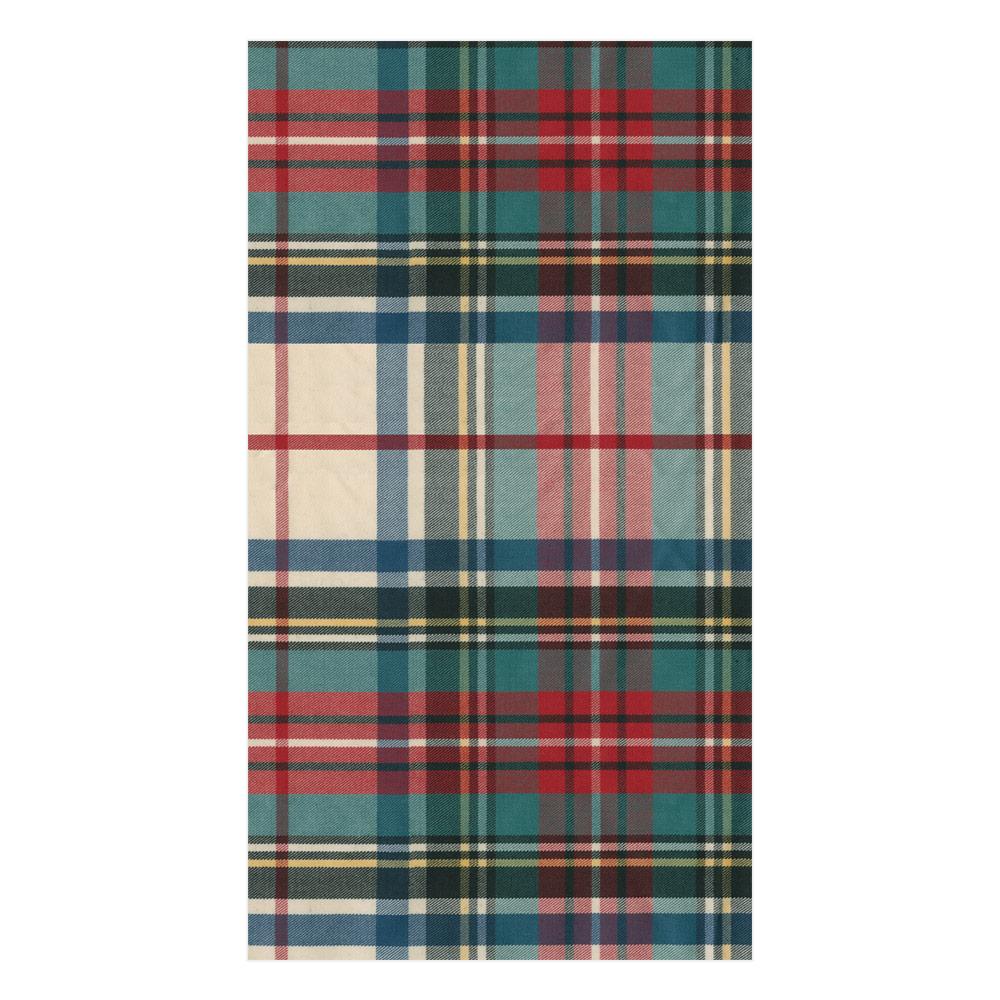 Guest Towel Napkin - Dress Stewart Tartan  Caspari   