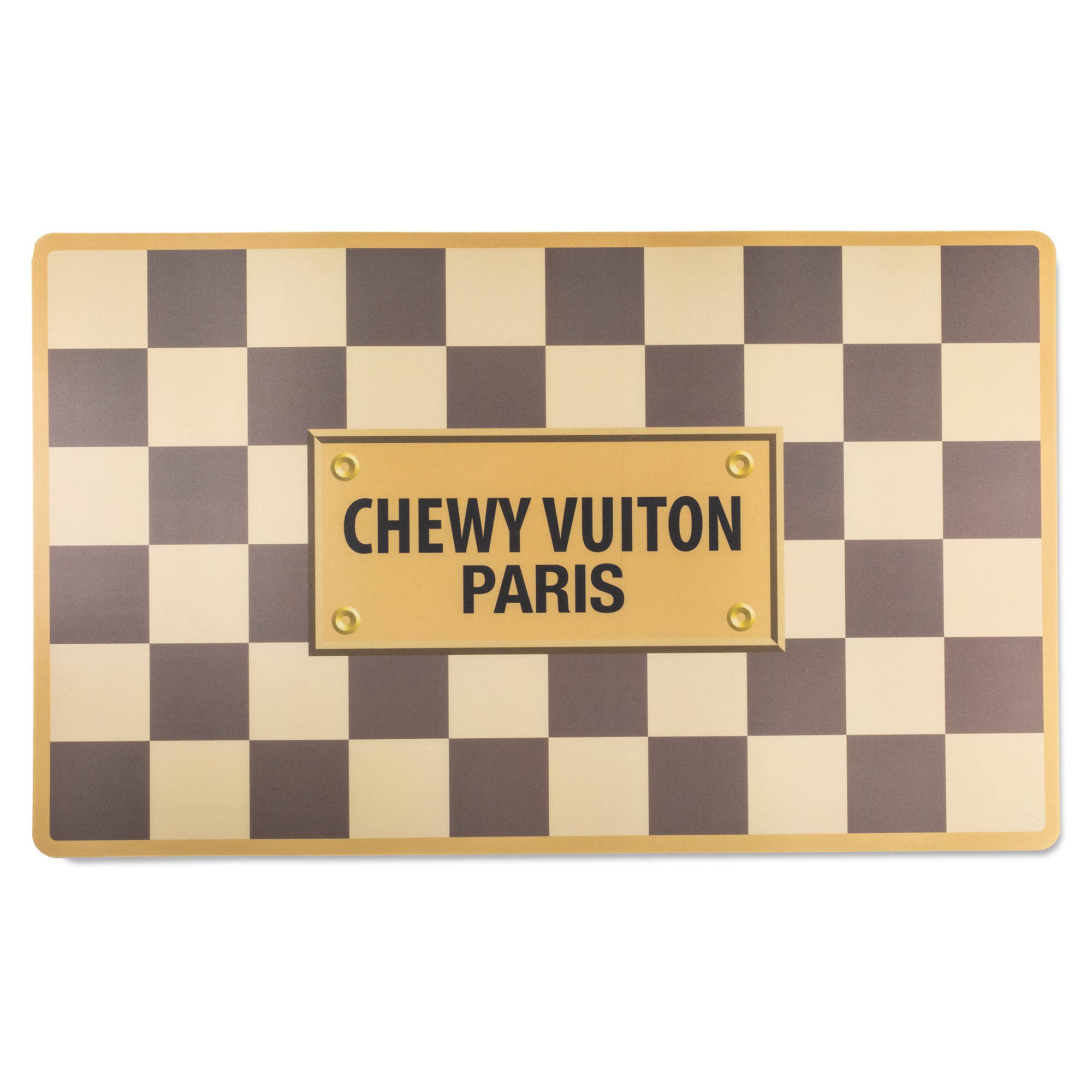 Checker Designer Placemat  Haute Diggity Dog   