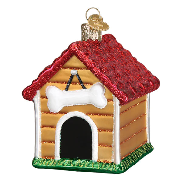 Dog House Ornament  Old World Christmas   