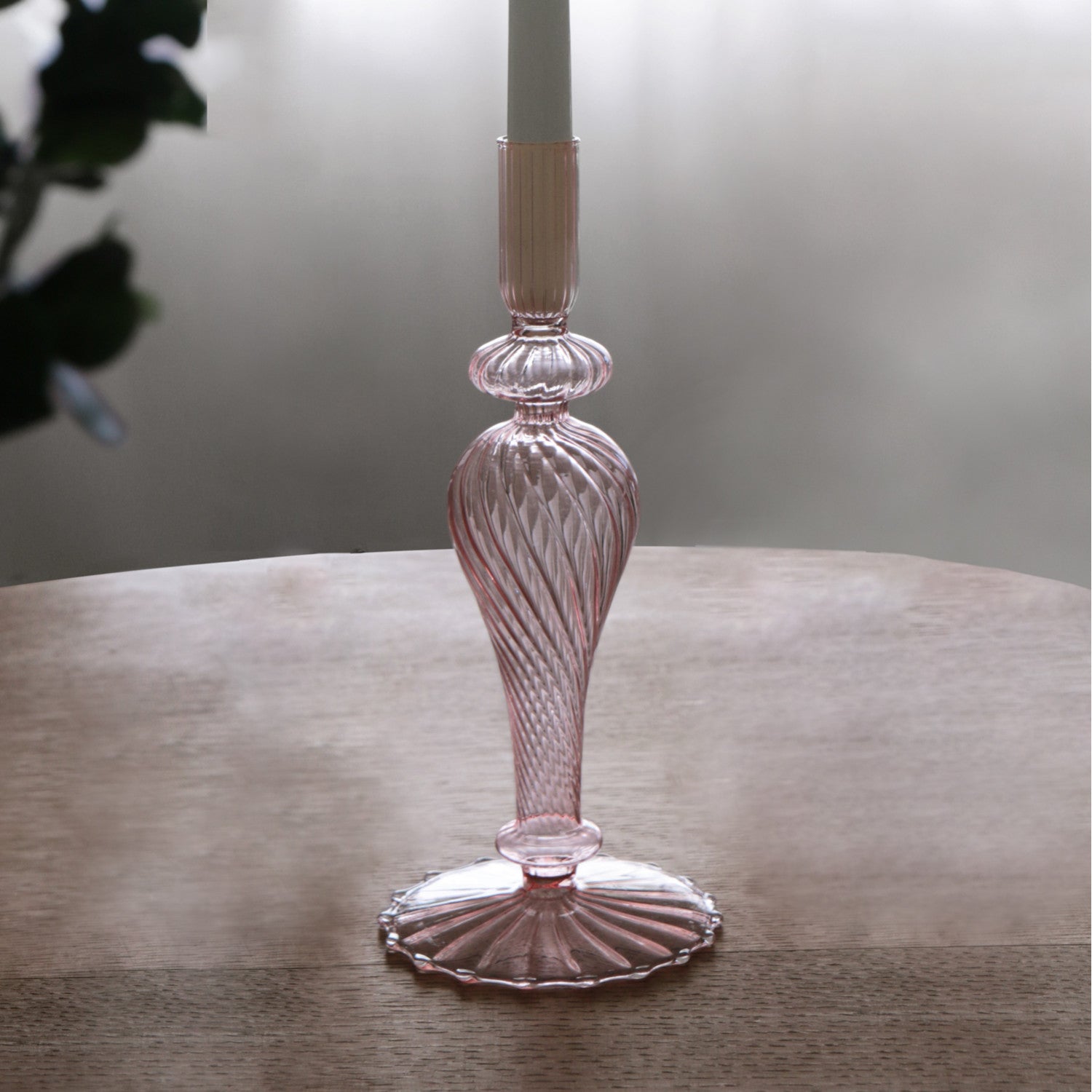 Cambridge Ava 10" Candlestick Holder - Individual (Light Pink) Candle Holders Beatriz Ball   