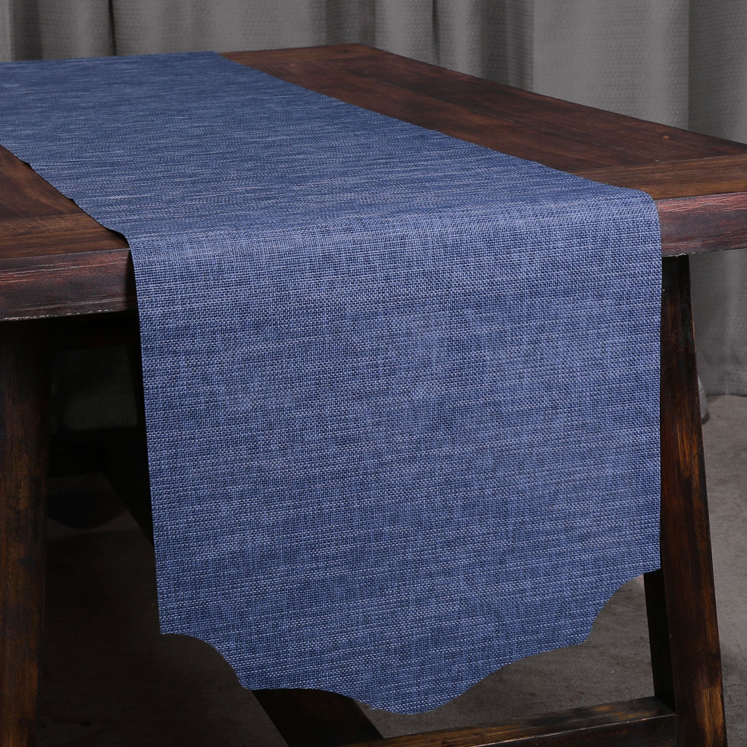 VIDA Woven Runner 108 x 18 Table Runners Beatriz Ball Blue  