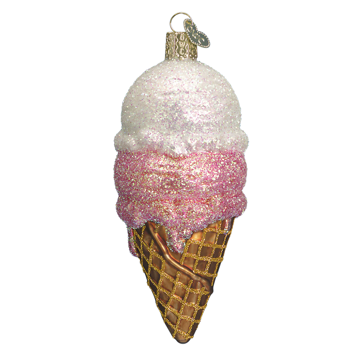 Ice Cream Cone Ornament  Old World Christmas   