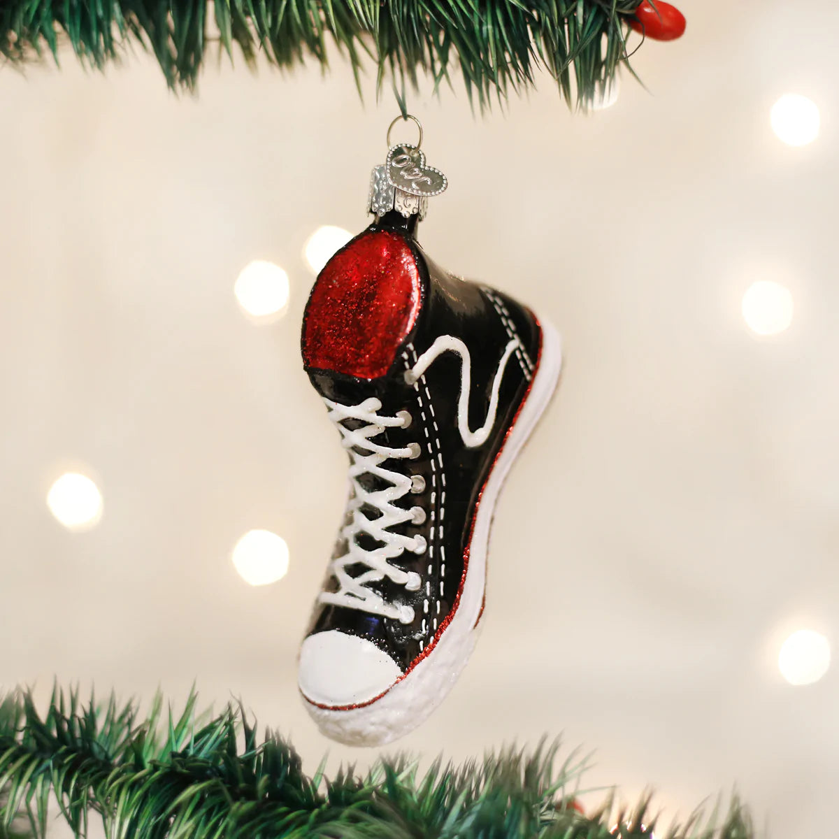 High Top Sneaker Ornament  Old World Christmas   