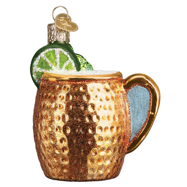 Moscow Mule Mug Ornament  Old World Christmas   