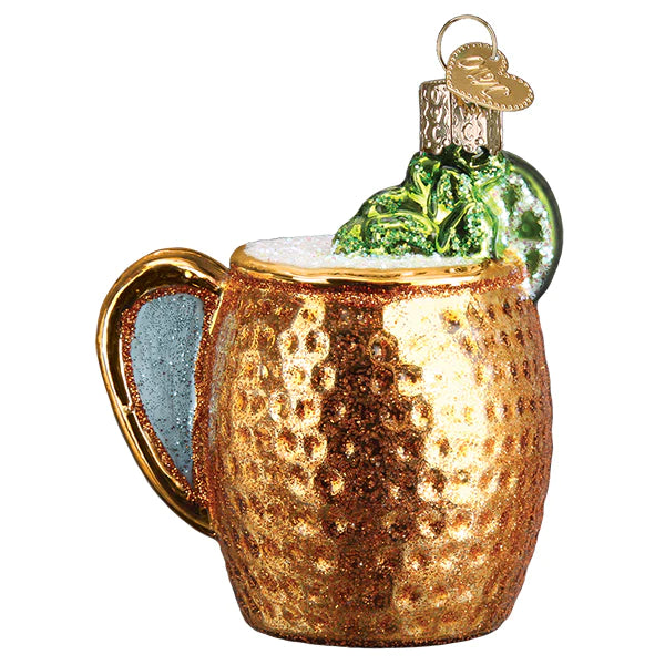 Moscow Mule Mug Ornament  Old World Christmas   