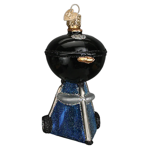 Black Classic Barbecue Ornament  Old World Christmas   