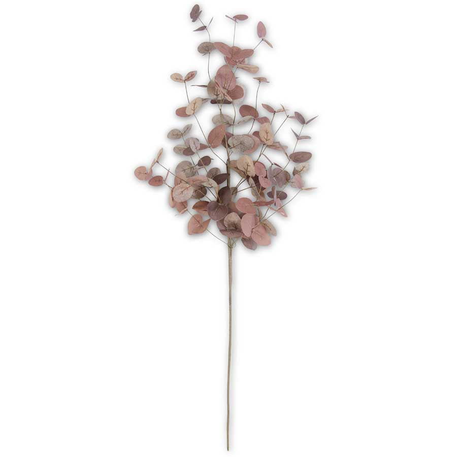 Burgundy Two-Tone Eucalyptus Stem Artificial Flora K&K   