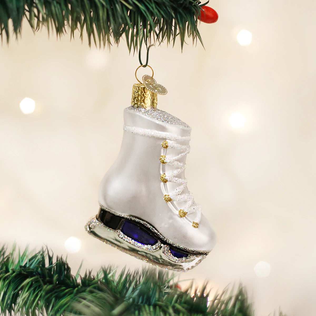 Ice Skate Ornament  Old World Christmas   