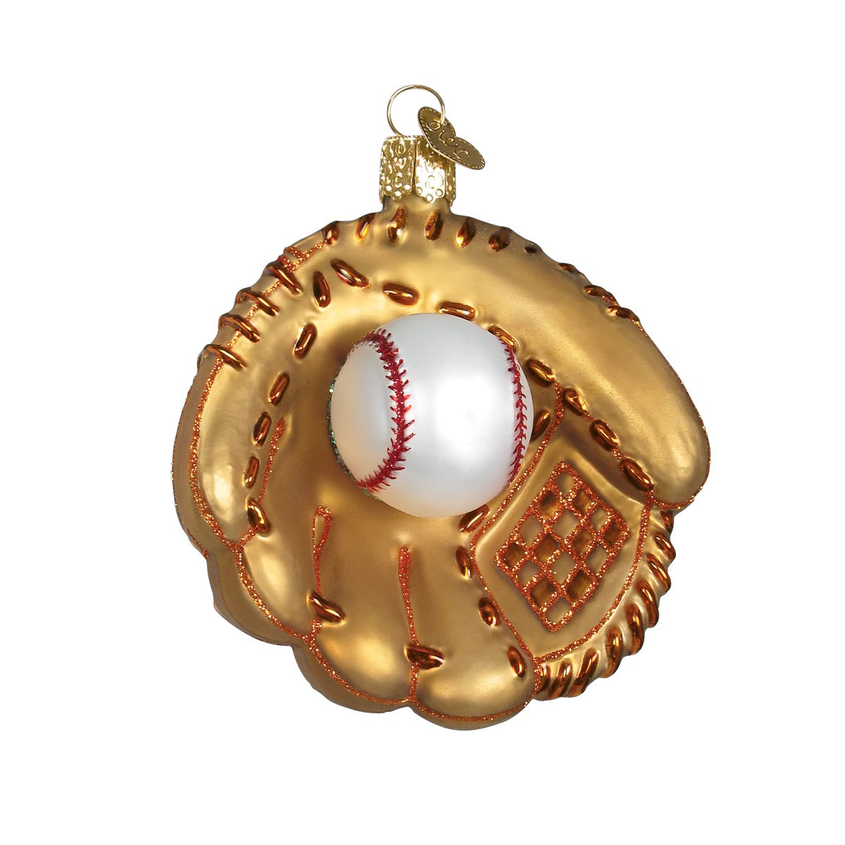 Baseball Mitt Ornament  Old World Christmas   