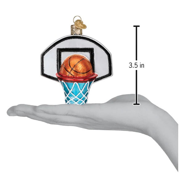 Basketball Hoop Ornament  Old World Christmas   