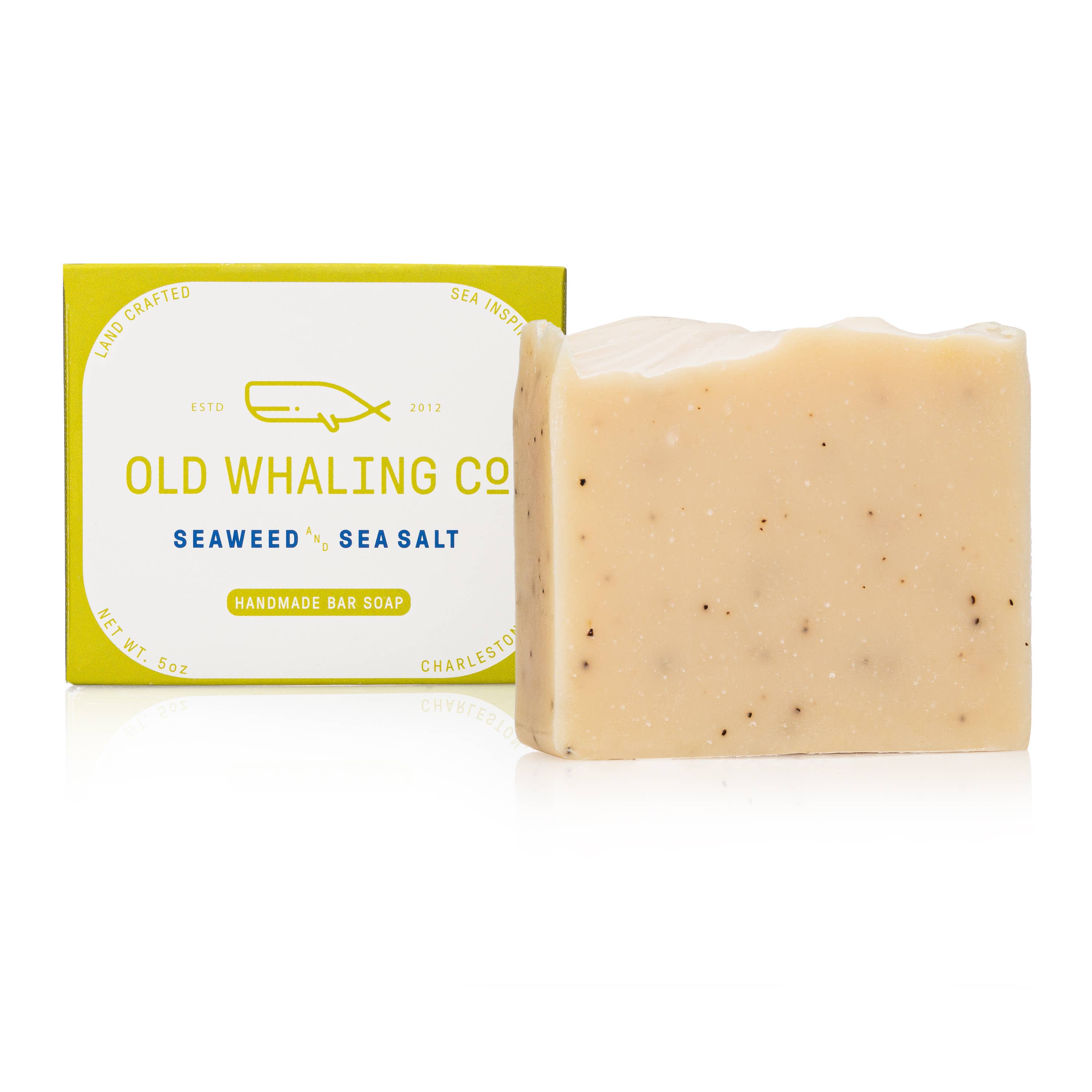 Seaweed & Sea Salt Bar Soap  Old Whaling Company   