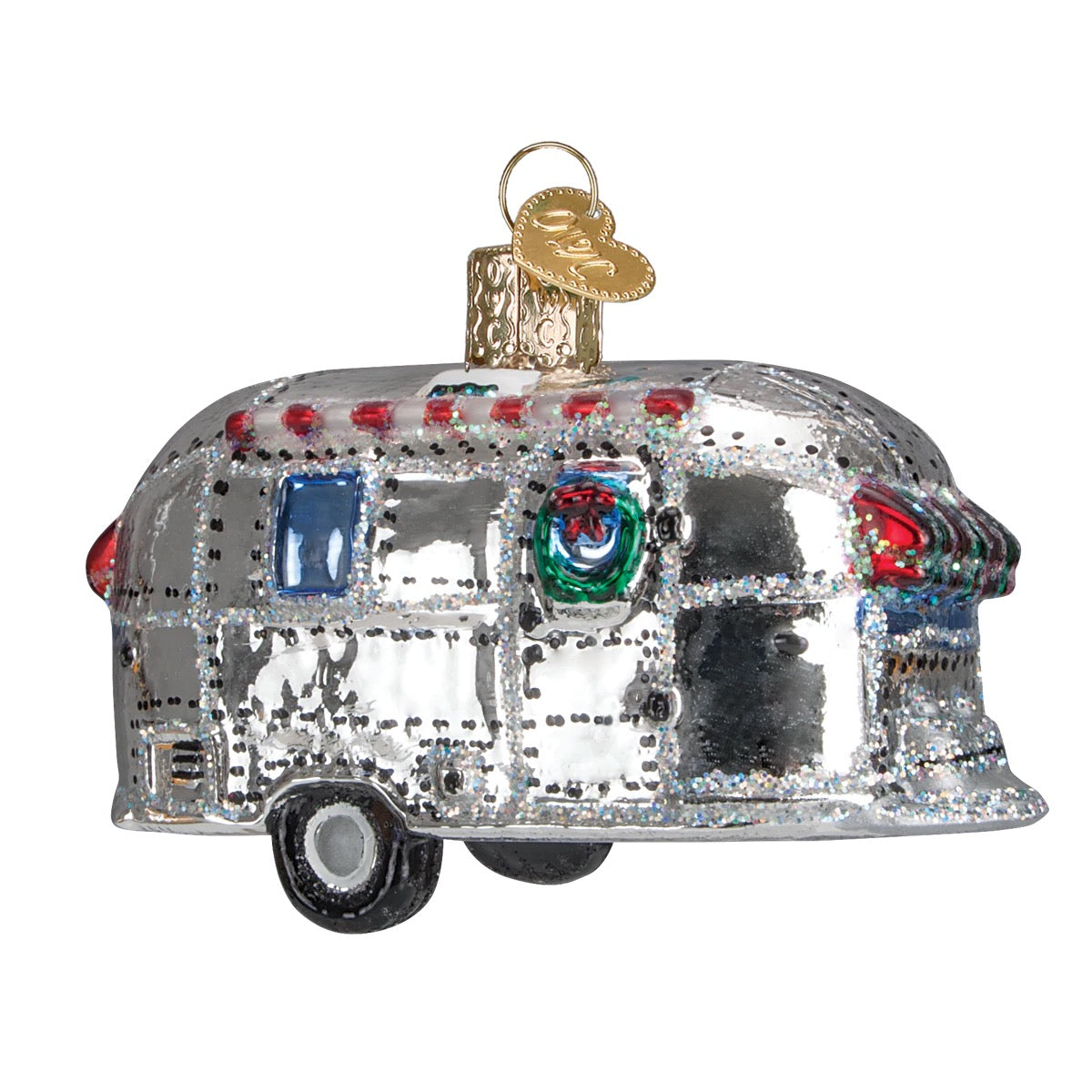 Vintage Trailer Ornament  Old World Christmas   