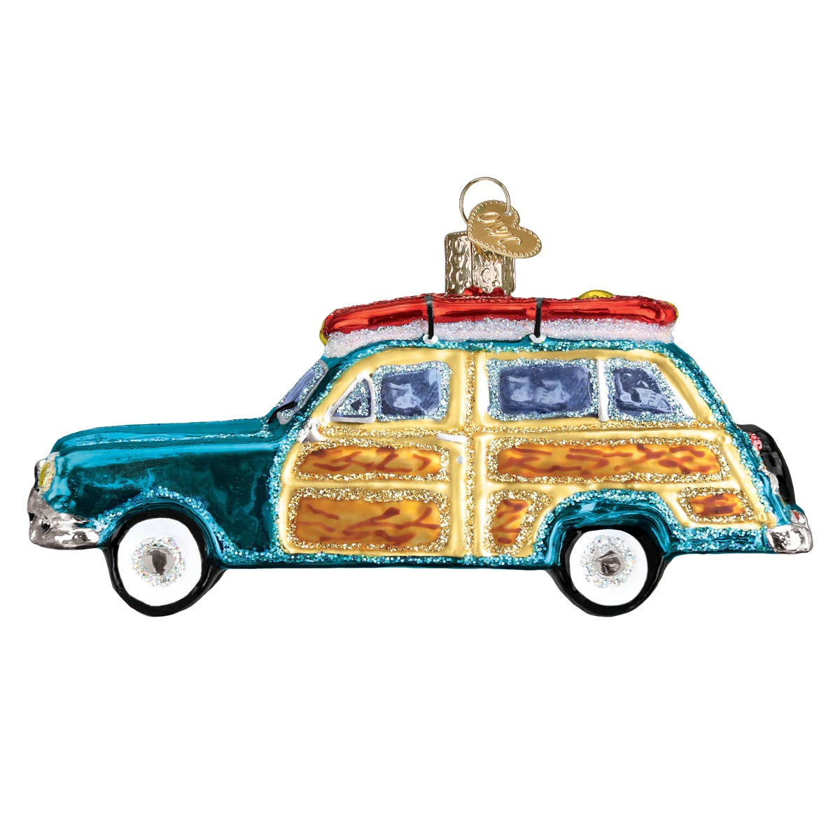 Surf's Up Wagon Ornament  Old World Christmas   