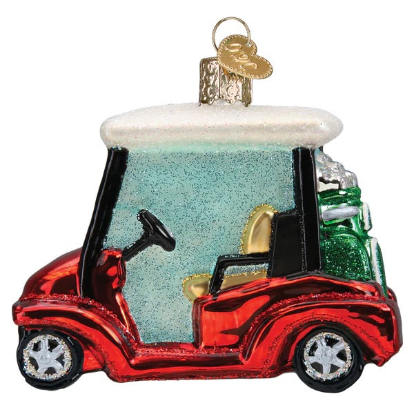 Golf Cart Ornament  Old World Christmas   