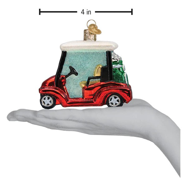 Golf Cart Ornament  Old World Christmas   