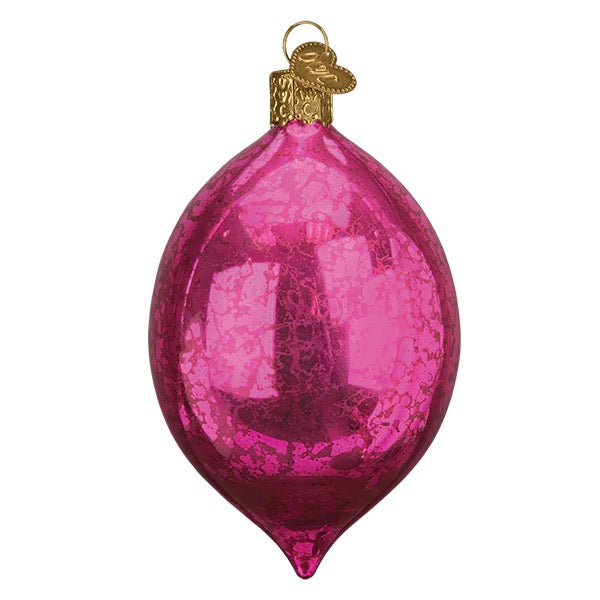 Dazzling Fuchsia Reflection Ornament  Old World Christmas   