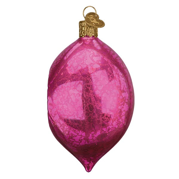 Dazzling Fuchsia Reflection Ornament  Old World Christmas   