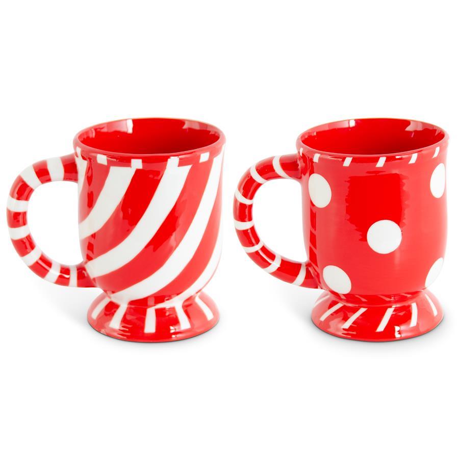 Peppermint Pattern Mug  K&K   