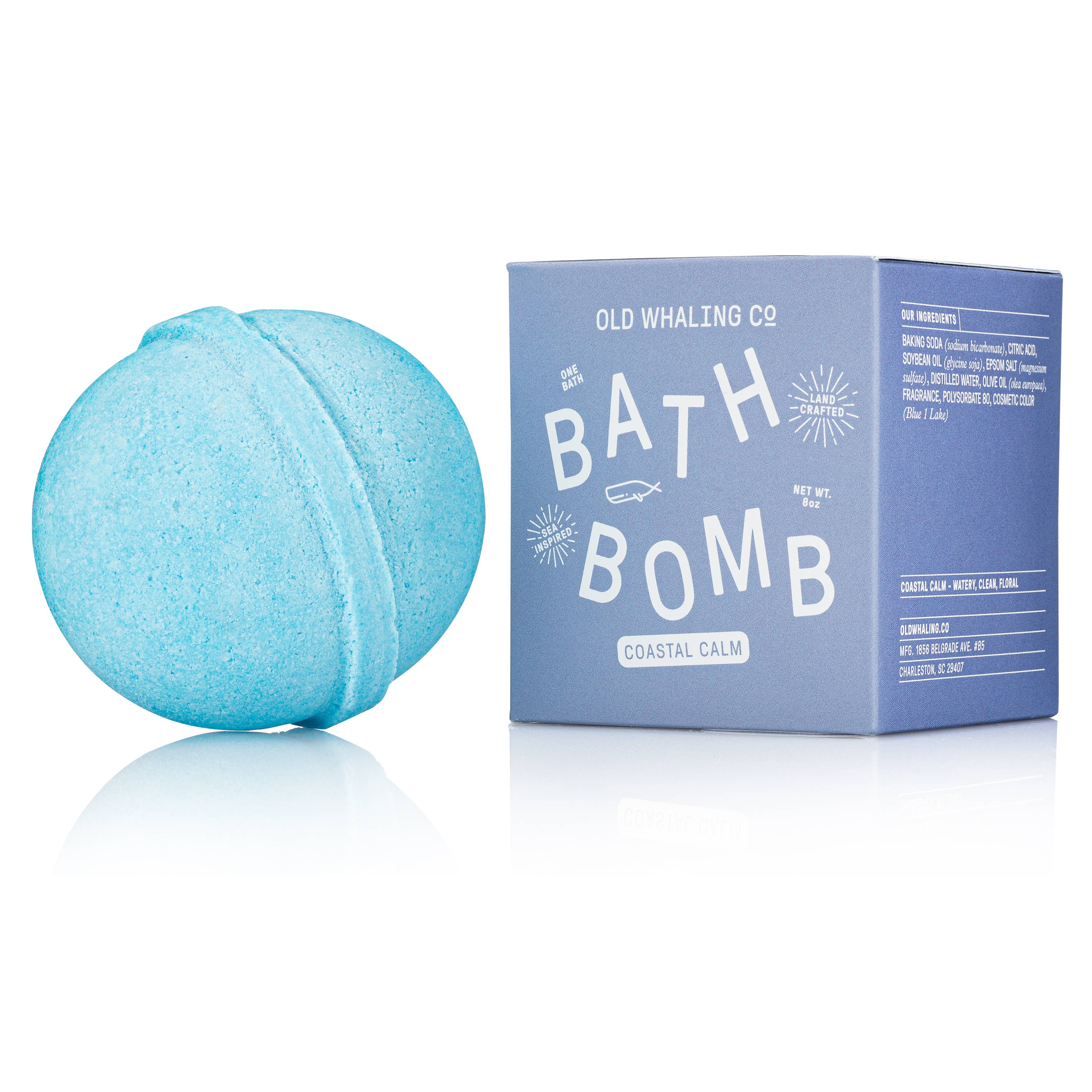 Coastal Calm Bath Bomb  Old Whaling Company   