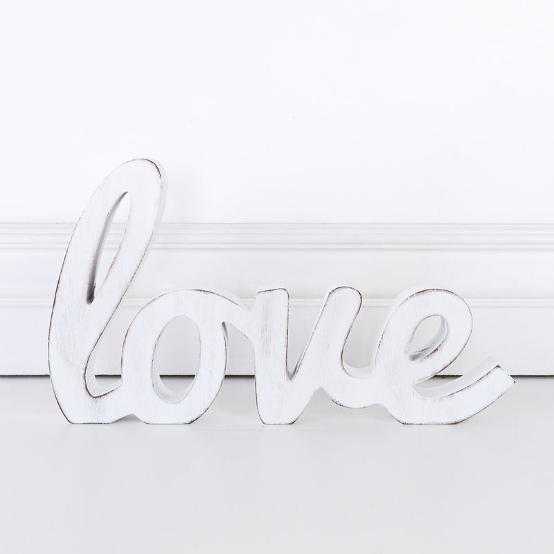 Wood Cutout (Love) Adams Everyday Adams & Co.   