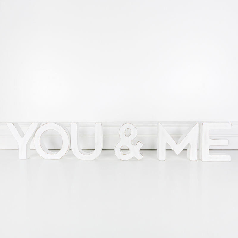 Wood Cutout (You & Me) Adams Everyday Adams & Co.   